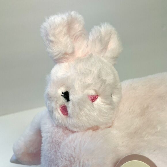 Parents Choice Pink Bunny Rabbit Security Blanket Lovey Baby Plush 12” NEW - Picture 4 of 9